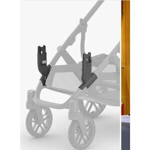 UPPAbaby Vista Lower Adapters For Aria Mesa Car seats, Rumble Seat, Bassinet NEW